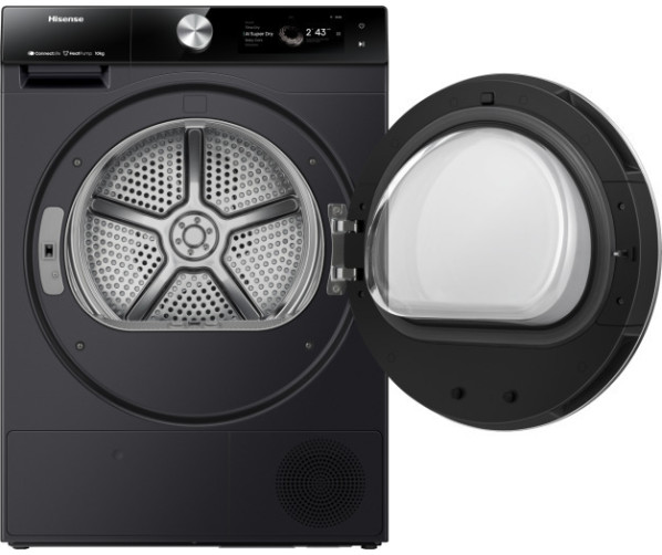 Hisense DH7S107BB warmtepomp droger - zwart