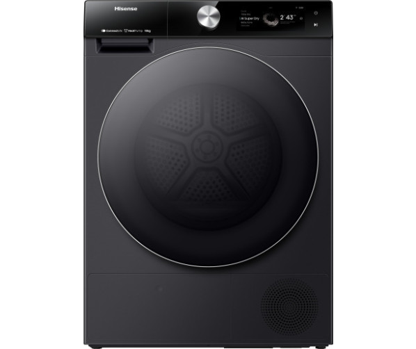Hisense DH7S107BB warmtepomp droger - zwart