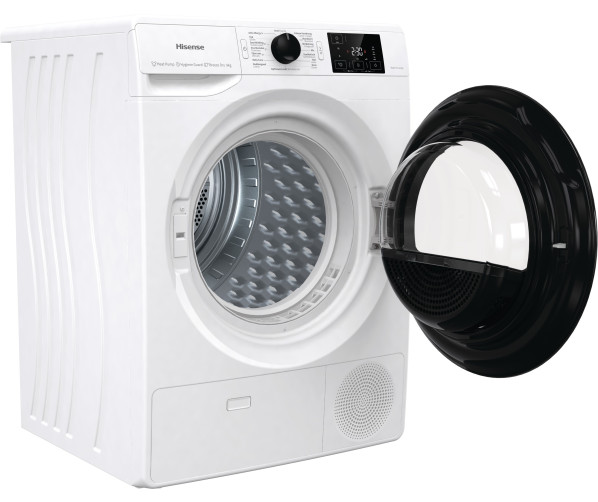 Hisense DHGE904 zuinige warmtepomp droger met 9 kg vulgewicht
