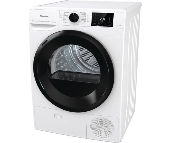 Hisense DHGE904 zuinige warmtepomp droger met 9 kg vulgewicht
