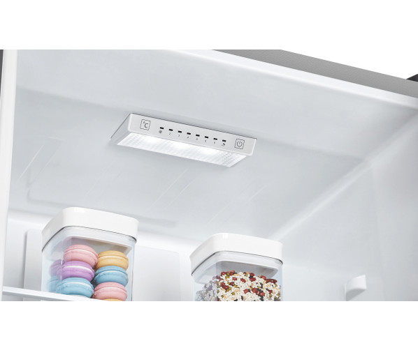 Hisense RB390N4AC2 koelkast - rvs-look - 186 cm.