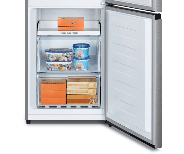 Hisense RB390N4AC2 koelkast - rvs-look - 186 cm.
