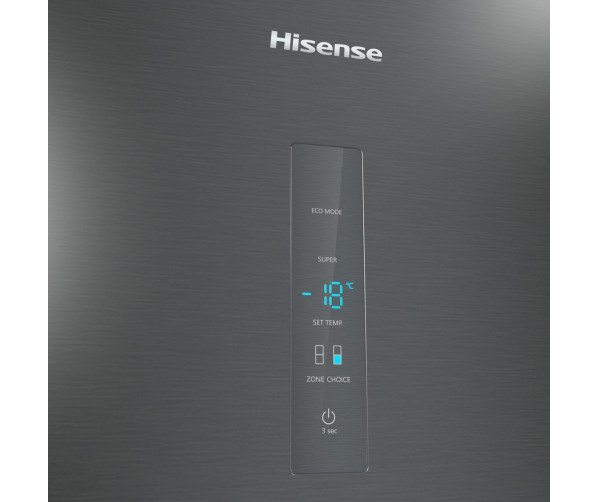 Hisense RB434N4BFD vrijstaande koelkast - blacksteel