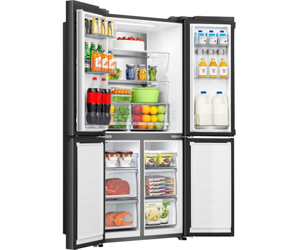 Hisense RQ5P470SAFE side-by-side koelkast - blacksteel