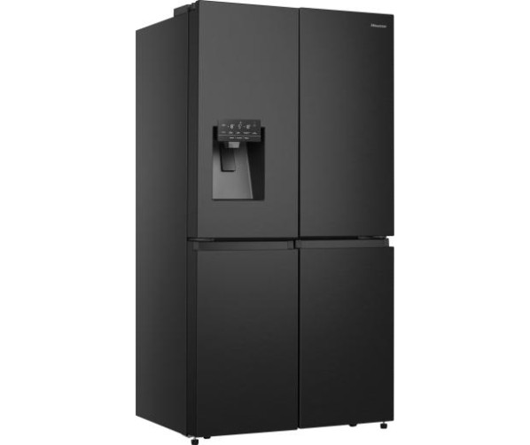 Hisense RQ760N4SBFE side-by-side crossdoor koelkast - blacksteel