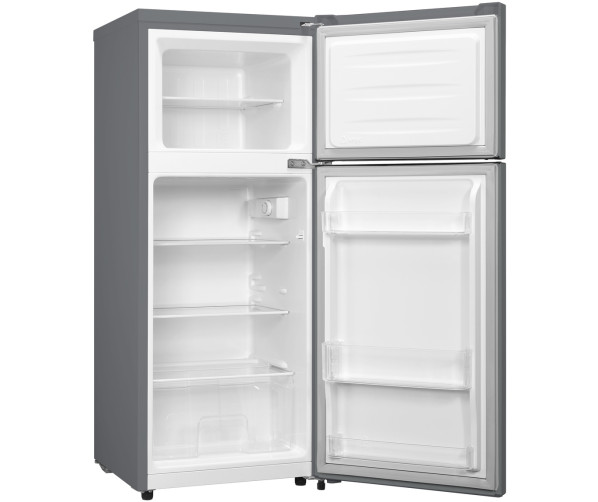 Hisense RT156D4AGF koelkast rvs-look - dubbeldeurs - 118 cm. hoog