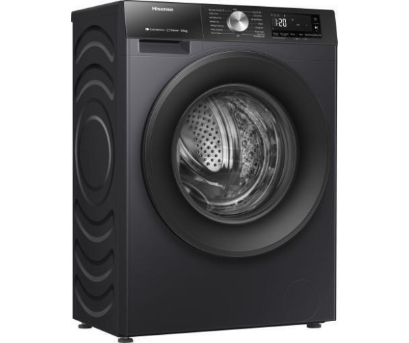 Hisense WD3S9043BB3 was/droogcombinatie - zwart