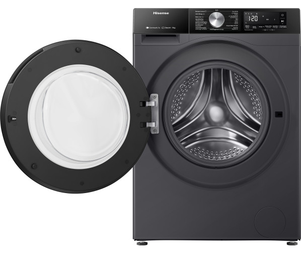 Hisense WF3S9043BB3 wasmachine - zwart