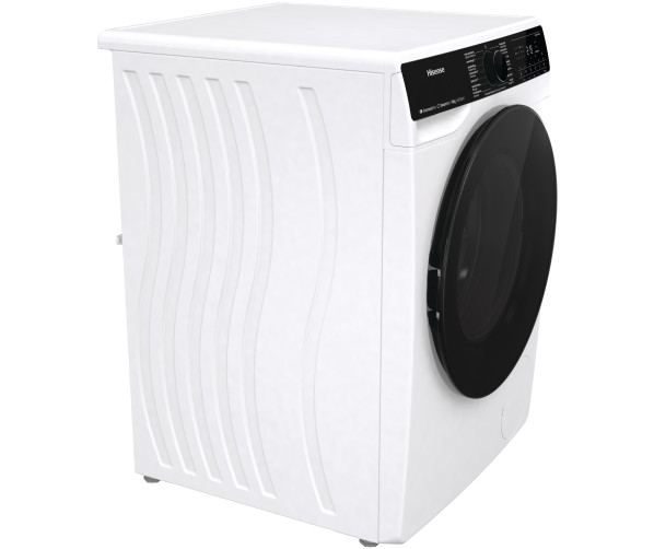 Hisense WF5V163BW wasmachine met wifi, stoomfunctie en 1600 toeren