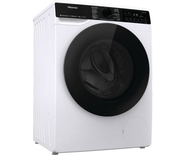 Hisense WF5V943BW/BLX wasmachine met Home Connect en stoom
