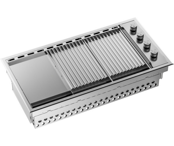 Ilve HBBQ100 inbouw gas barbecue 