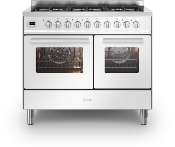 Ilve LD106WMP/WH fornuis wit - 100 cm. breed