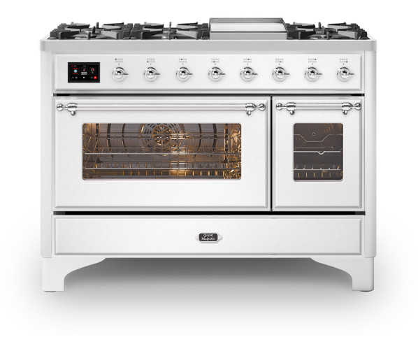 Ilve M12FDNE3/WH fornuis - wit - 120 cm. breed
