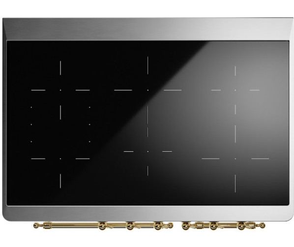 Ilve MDI106NE3/AW inductie fornuis - 100 cm breed - oud wit