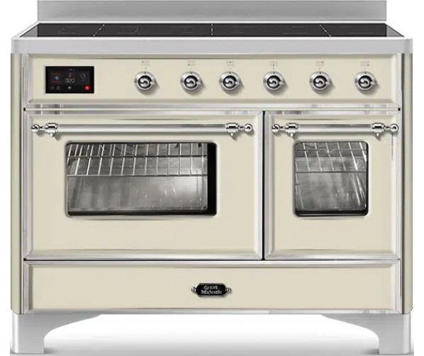 Ilve MDI106NE3/AW inductie fornuis - 100 cm breed - oud wit
