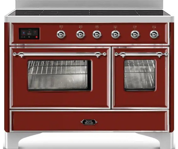 ILVE MDI106NE3/BU inductie fornuis - 100 cm breed - rood