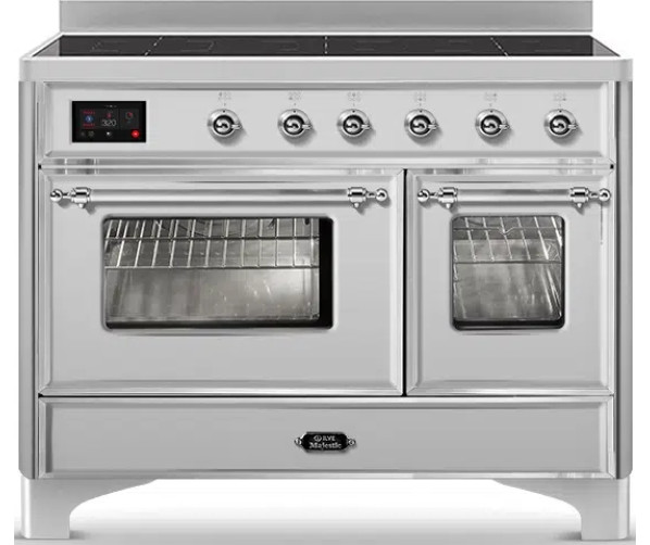 Ilve MDI106NE3/SS inductie fornuis - 100 cm breed - roestvrijstaal