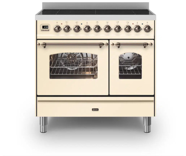 Ilve PDI096NE3/AWP fornuis inductie - brons