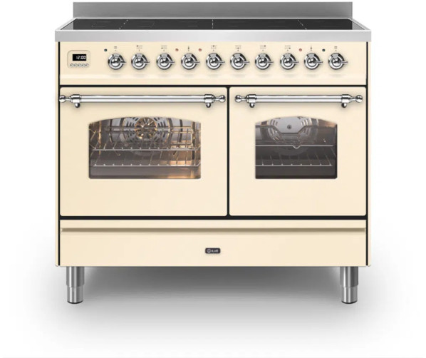 Ilve PDI106NE3/AW fornuis inductie - chroom