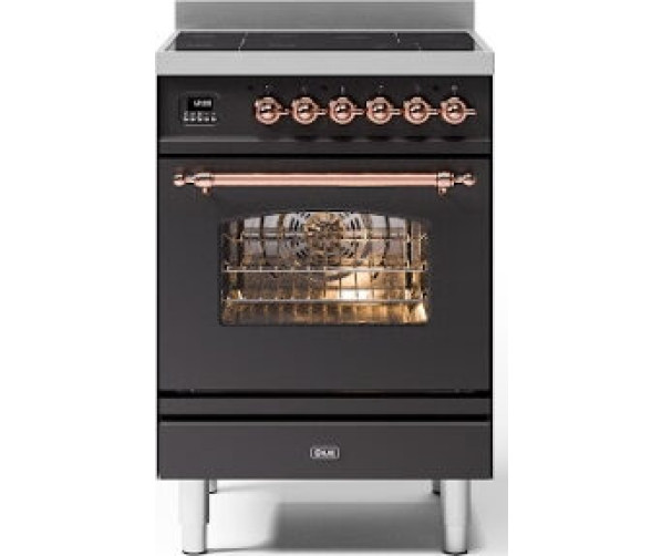 ILVE PI064NE3/MG inductie fornuis - 60 cm. - mat grafiet