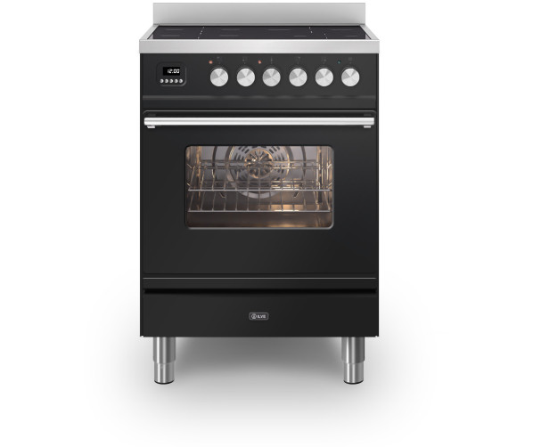 Ilve PI06WE3/BK fornuis inductie zwart - 60cm. breed