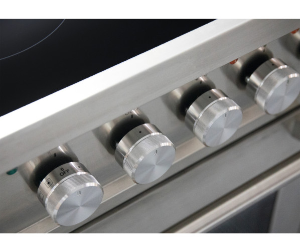 Ilve PI09WE3/SS fornuis inductie rvs - 90 cm. breed