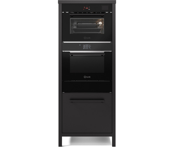 Ilve CSTAR/BK kolomkast inbouw zwart
