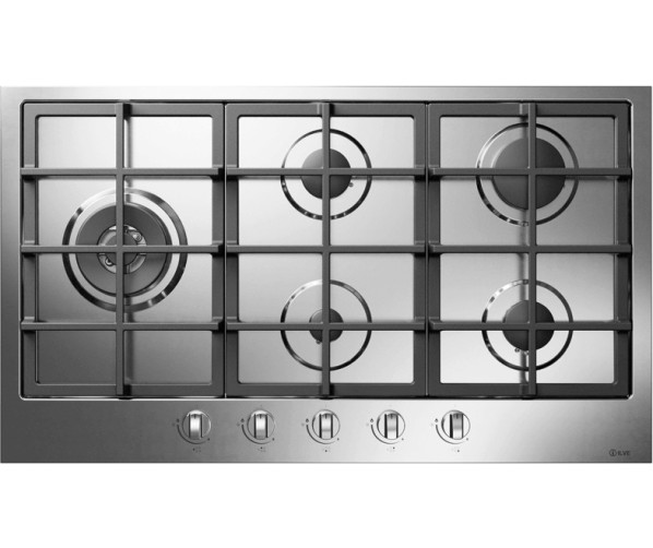 Ilve HCL90SCK/SS kookplaat inbouw rvs - 90 cm. breed