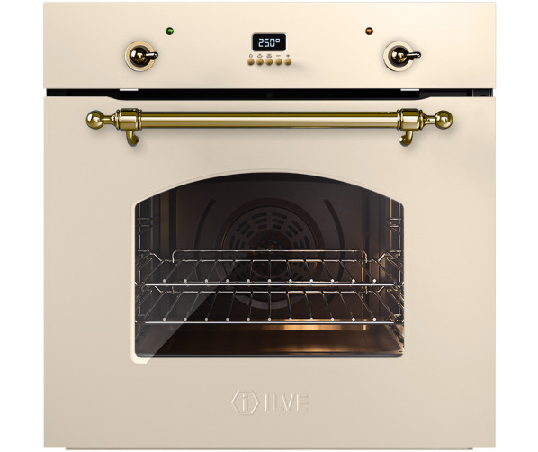 Ilve OV60SNE3/AG oven inbouw antiek wit - 60 cm. breed