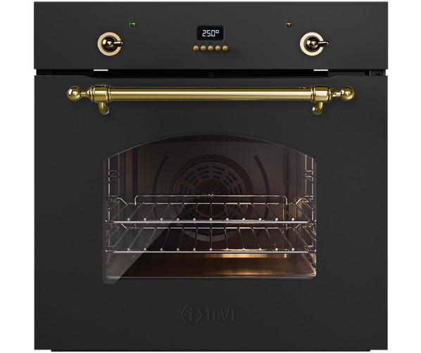 Ilve OV60SNE3/MGG oven inbouw mat grafiet - 60 cm. breed