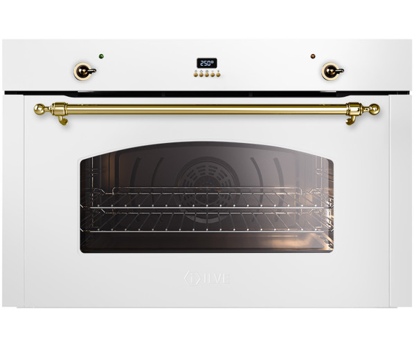 Ilve OV90SNE3/WHG oven inbouw wit - 90 cm. breed