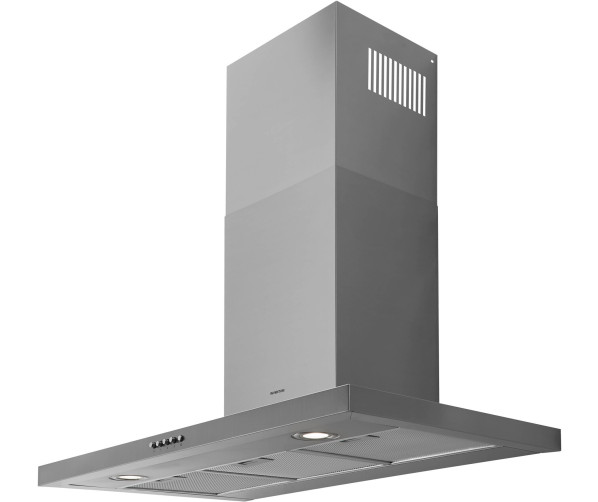 Inventum AKB9005RVS wand afzuigkap - 90 cm. - rvs