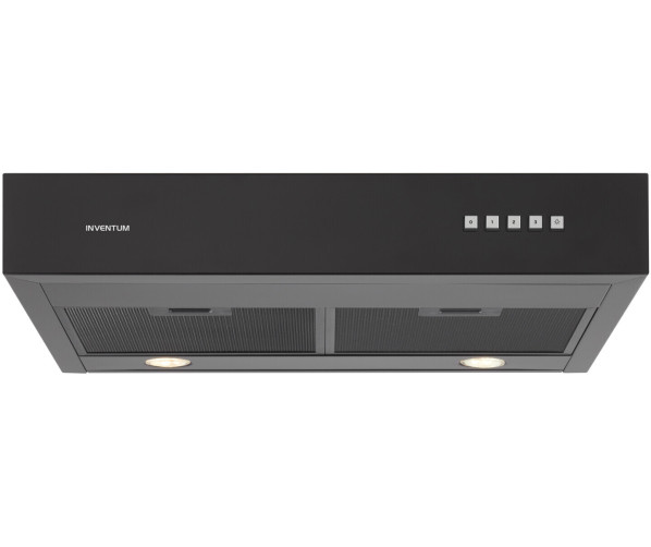 Inventum AKO6015ZWA zwarte onderbouw afzuigkap