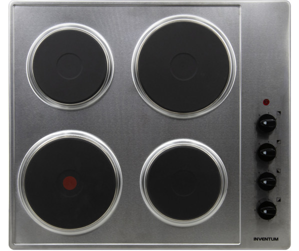 Inventum IKE6010RVS inbouw elektrische kookplaat - roestvrijstaal