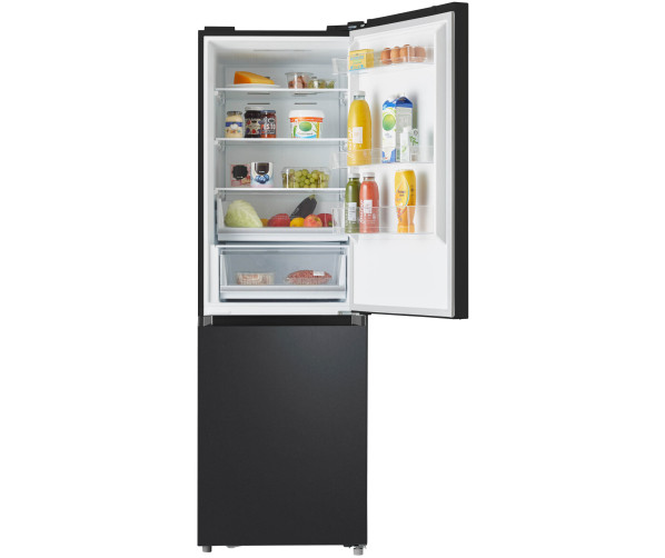 Inventum KV1850B koelkast - koel/vriescombinatie - zwart