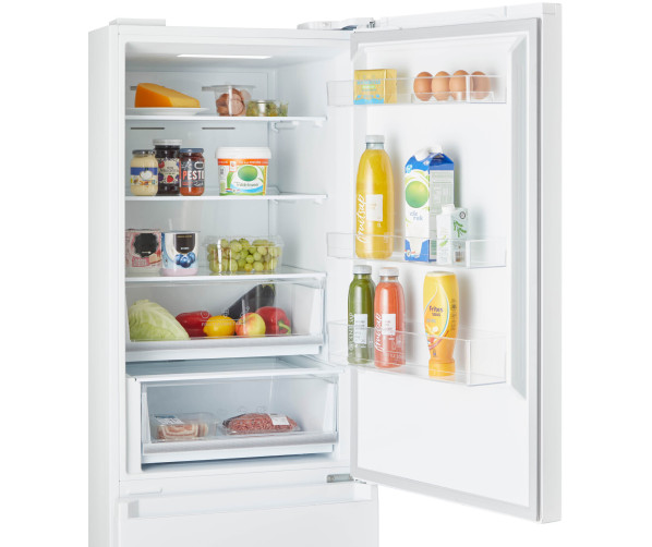 Inventum KV1850W koelkast - koel/vriescombinatie - 185 cm hoog