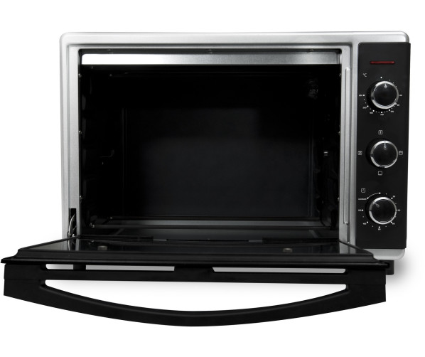 Foto van de Inventum OV525CS oven met geopende klep