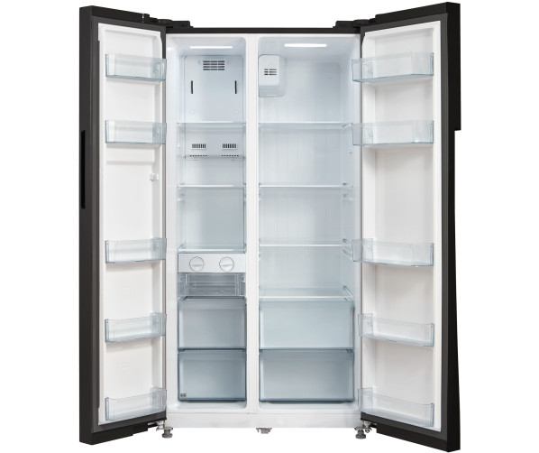 Inventum SKV0178B side-by-side koelkast - zwart