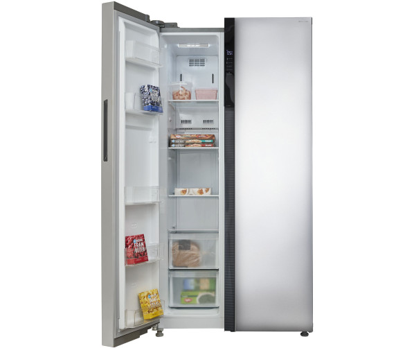Inventum SKV0178R side-by-side koelkast - roestvrijstaal - nofrost