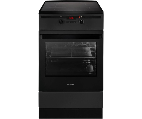 Inventum VFI5042ZWA inductie fornuis - 50 cm. breed - zwart