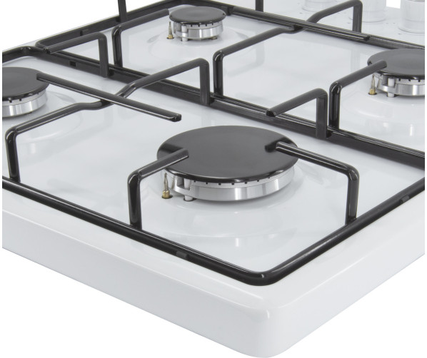 Inventum VKG6008WIT vrijstaande gas kookplaat - wit