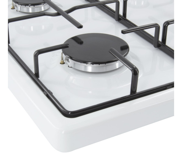 Inventum VKG6008WIT vrijstaande gas kookplaat - wit