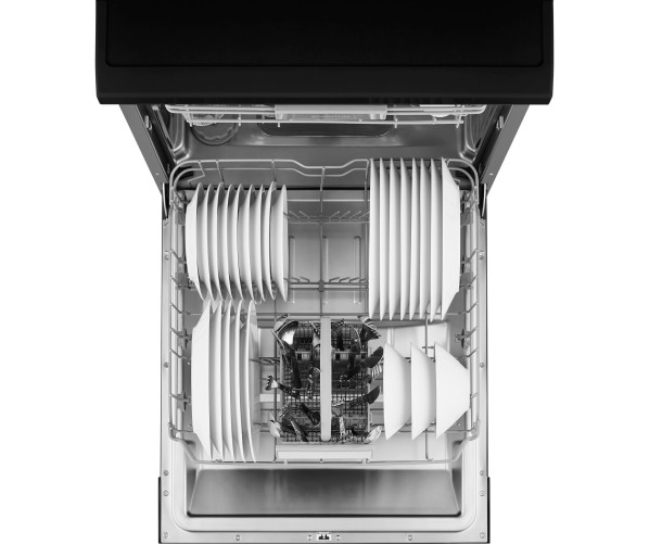 Inventum VVW6036AB vrijstaande vaatwasser - zwart - 44 dB