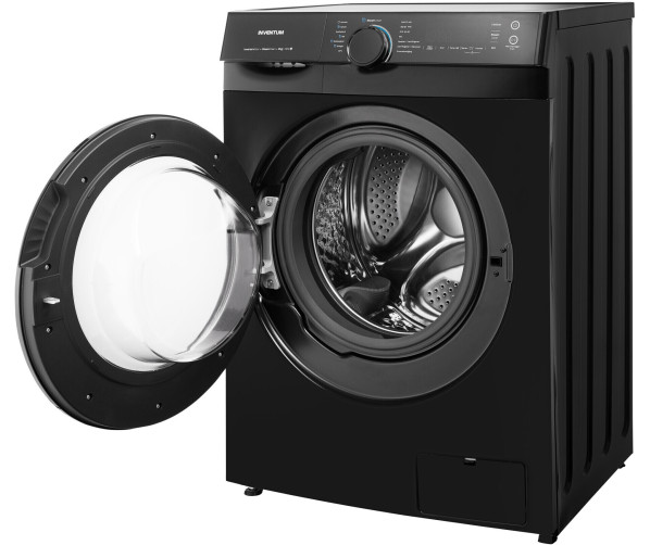 Inventum VWM8010B wasmachine zwart - 1400 toeren en 8 kg. 