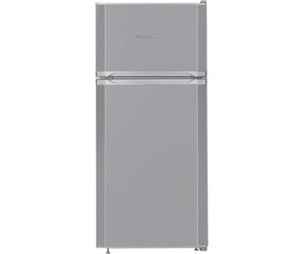 Fraai is het design in combinatie met de kleur staalgrijs van de Liebherr CTPsl2121