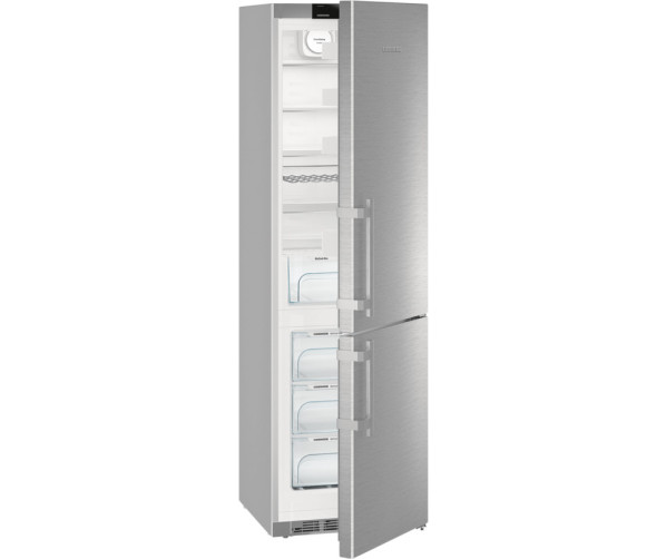 De Liebherr CNef4815 koelkast rvs beschikt over een NoFrost vriesgedeelte tegen ontdooien