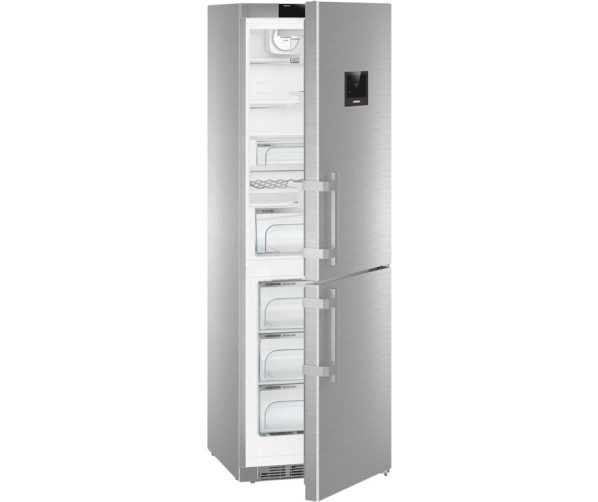 De Liebherr CNPes4358 koelkast rvs is met label A+++ uiterst zuinig