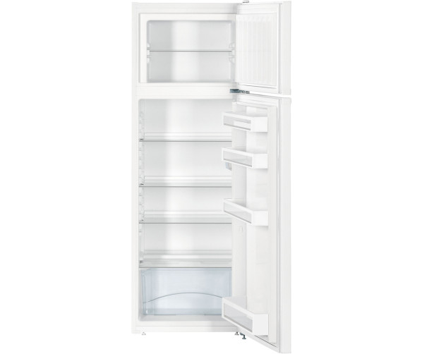 Het interieur van de Liebherr CTe2931 koelkast wit