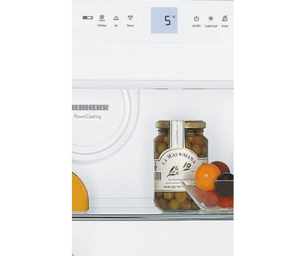 De Liebherr KB3660 koelkast beschikt over een digitaal display voor het instellen van de temperatuur