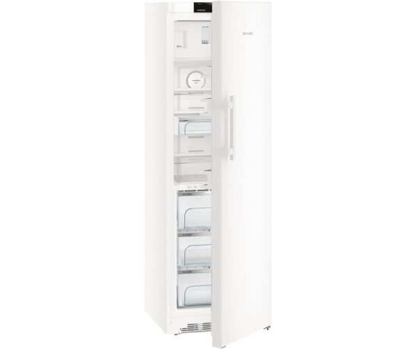 De Liebherr KBP4354 koelkast met BioFresh wordt bediend door middel van het bedieningspaneel bovenaan